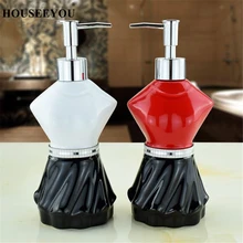Европейский дизайн диспенсер для жидкого мыла эмульсия в бутылках керамический дезинфицирующее средство для рук Пресс бутылка для шампуня для ванной комнаты отеля ресторана