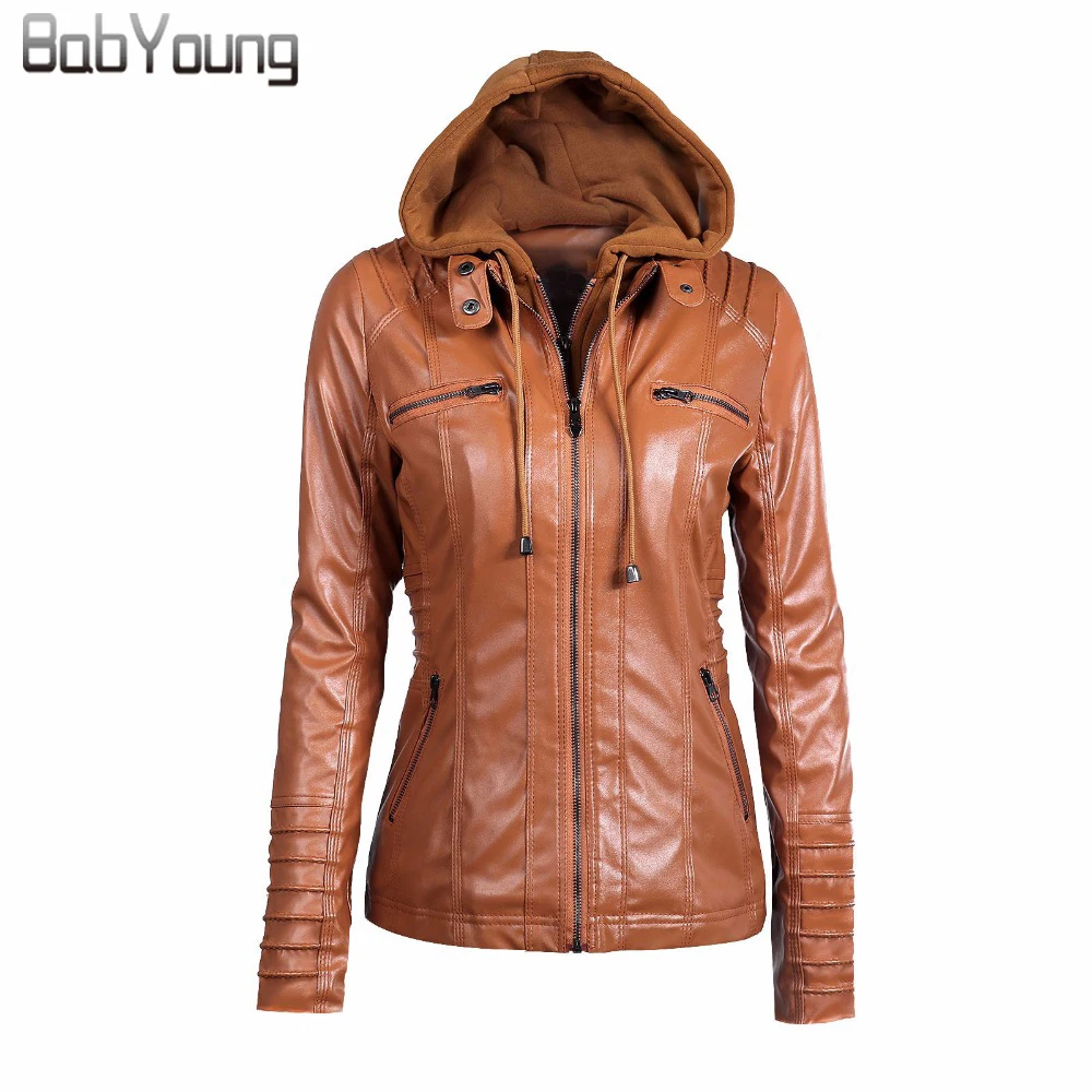 2017 الشتاء sudaderas babyoung موهير سترات المرأة بو الجلود هوديس سستة السترات chaquetas موهير طويلة الأكمام الإناث s ~ 6xl