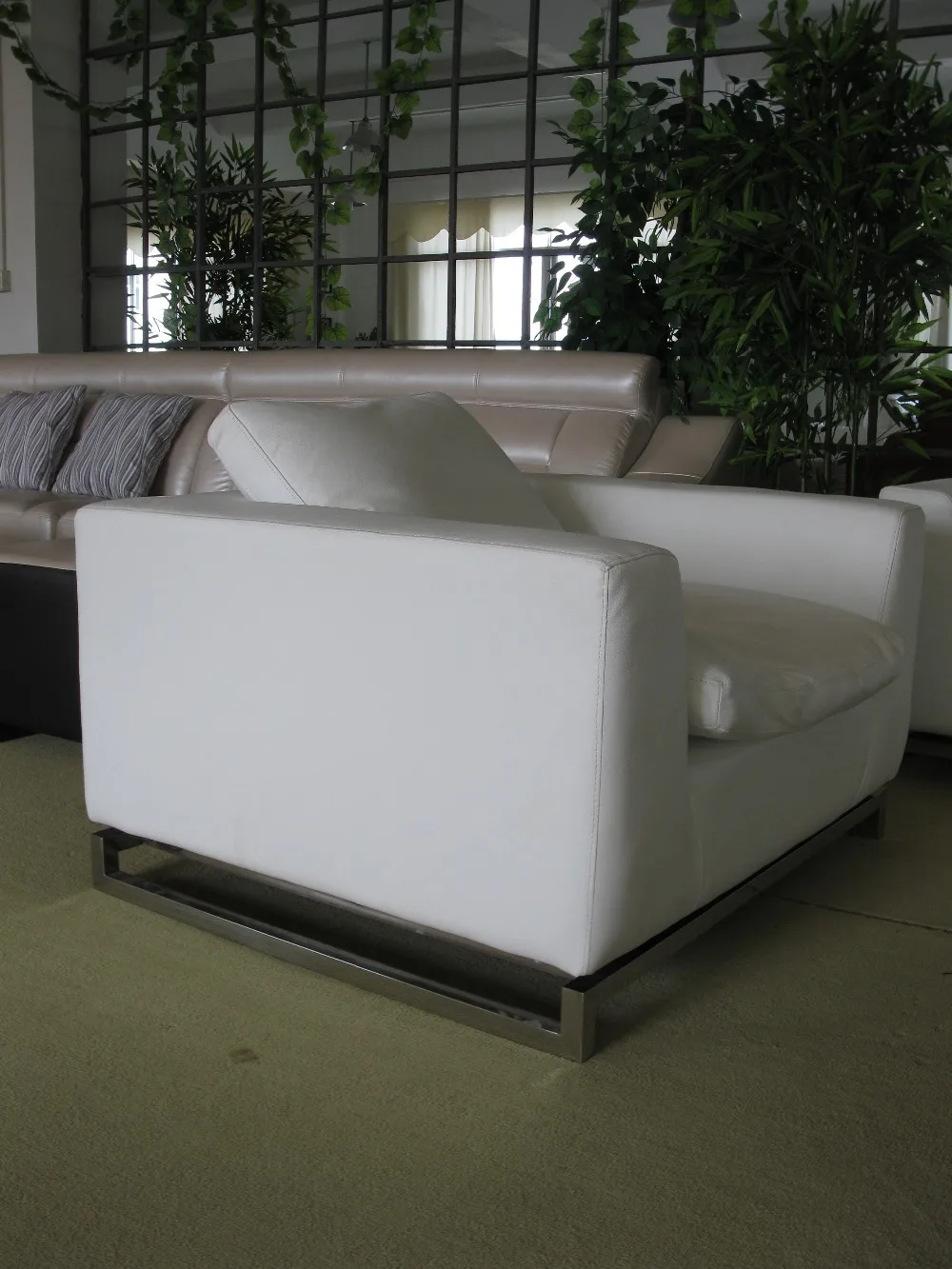 Kualitas Tinggi Ruang Tamu Sofa Dalam Promosi Kulit Asli Sofa Sudut