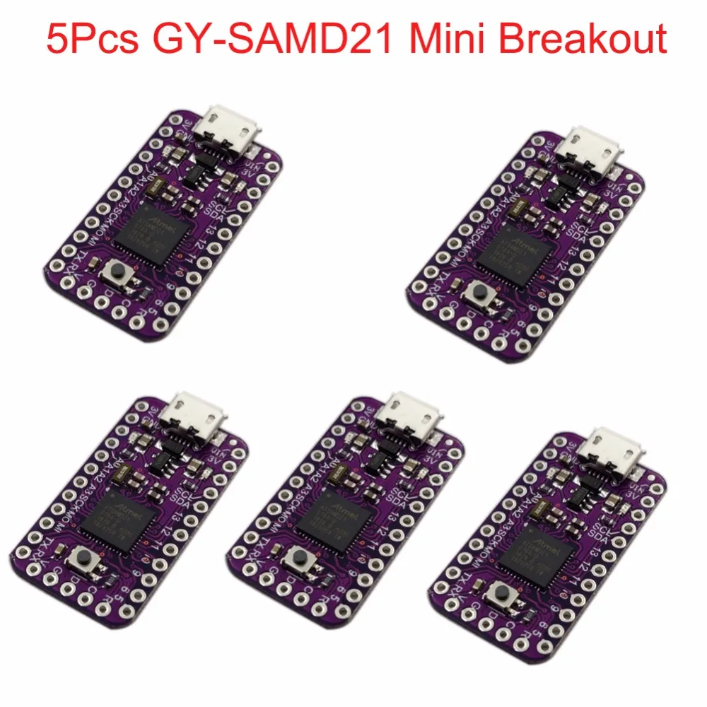5 шт. GY SAMD21 мини модуль датчика прорыва Pro размер для Arduino IDE Atmel ATSAMD21G18 32 битный ARM