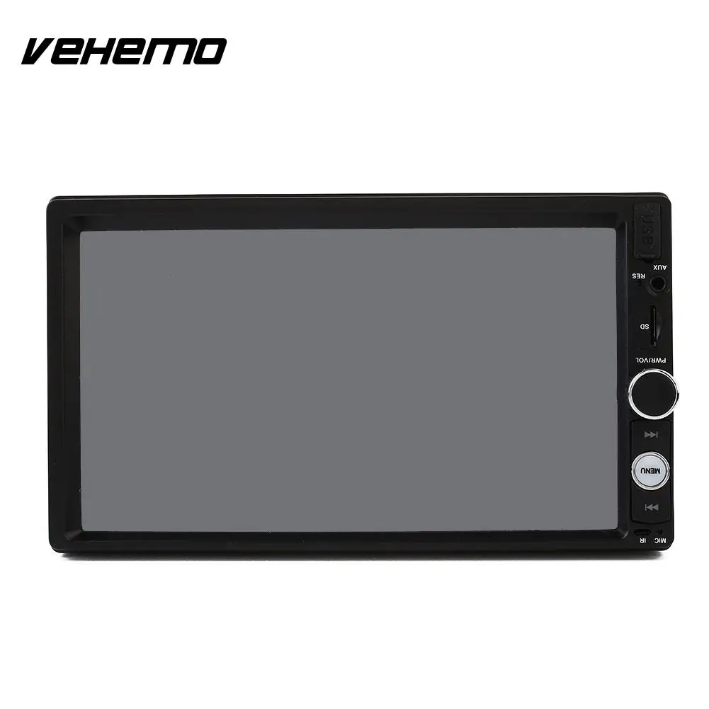 

VEHEMO 2 DIN 7 Inches 1080P HD Car MP5 Player Bluetooth Stereo AV Remote Control