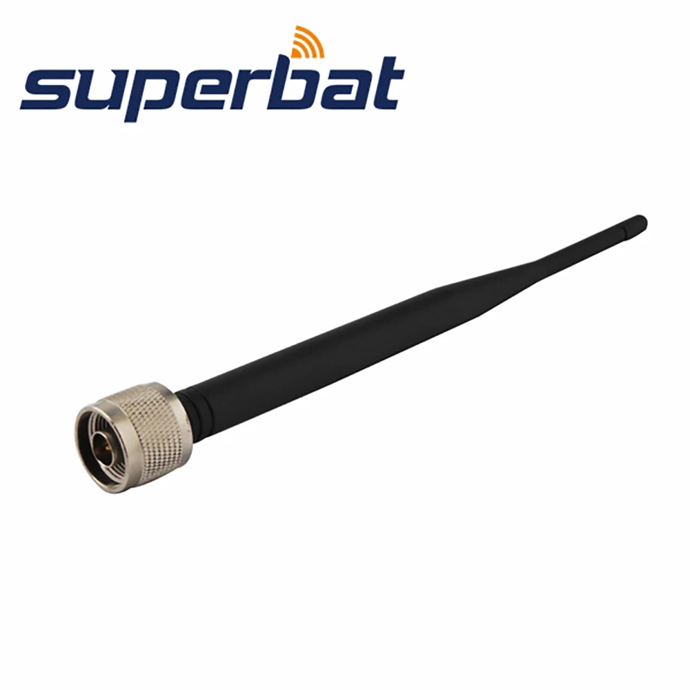 Superbat wifi антенна 2,4 GHz 5dBi Omni беспроводной N разъем для беспроводного маршрутизатора D-LinkR LinksysR резиновый утиный антенный усилитель