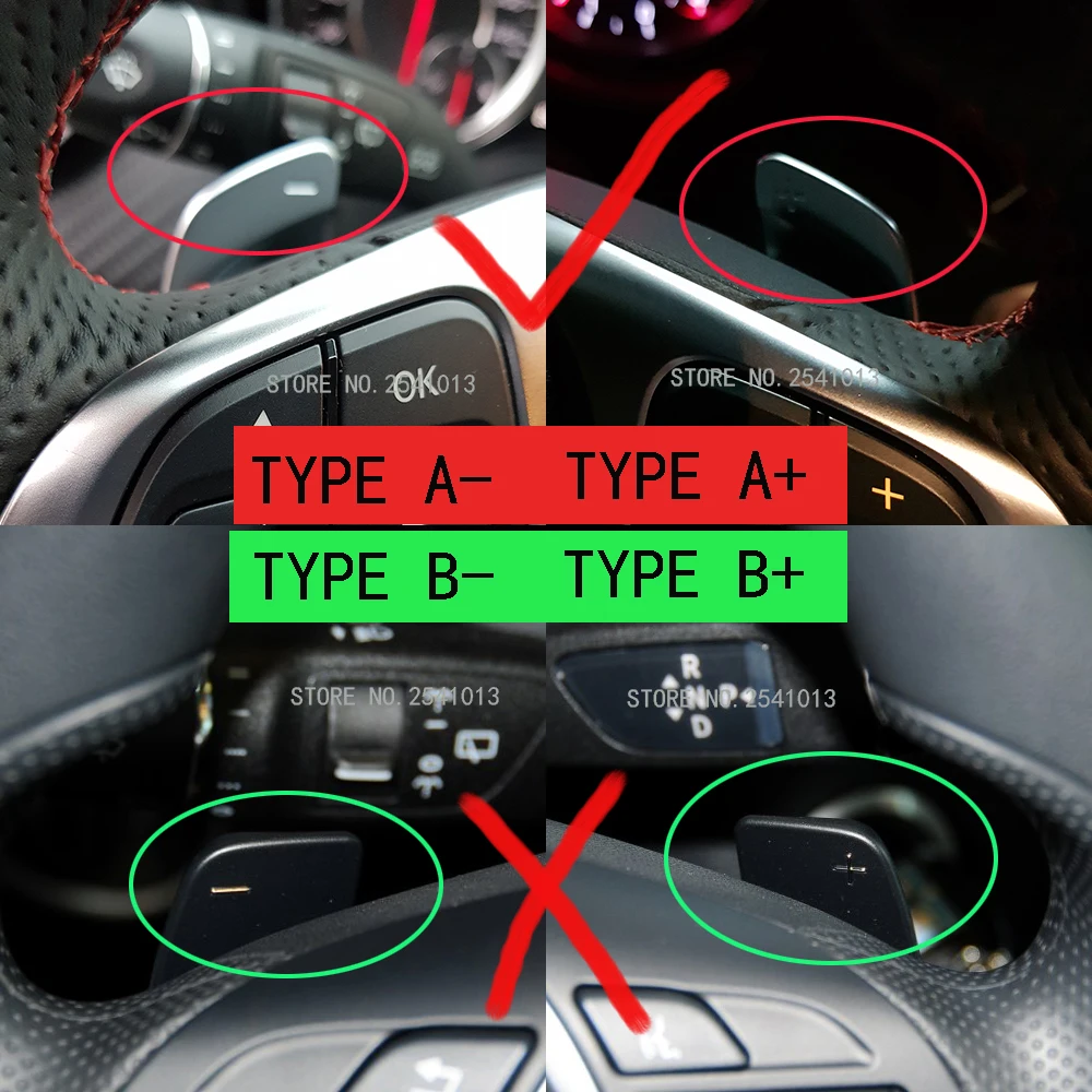DEE карбоновое рулевое колесо сдвиг весло расширение Shifters Замена для Mercedes Benz C180L