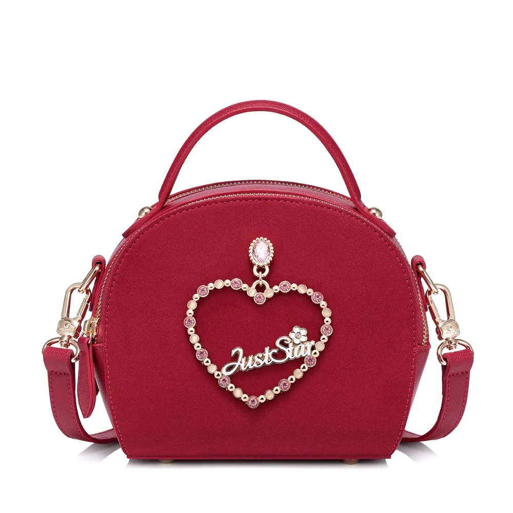 

2019 NEW Women's PU Leather Handbags Ladies Fashion Suede Love Tote Purse Female Sweet Mini Crossbody Bags