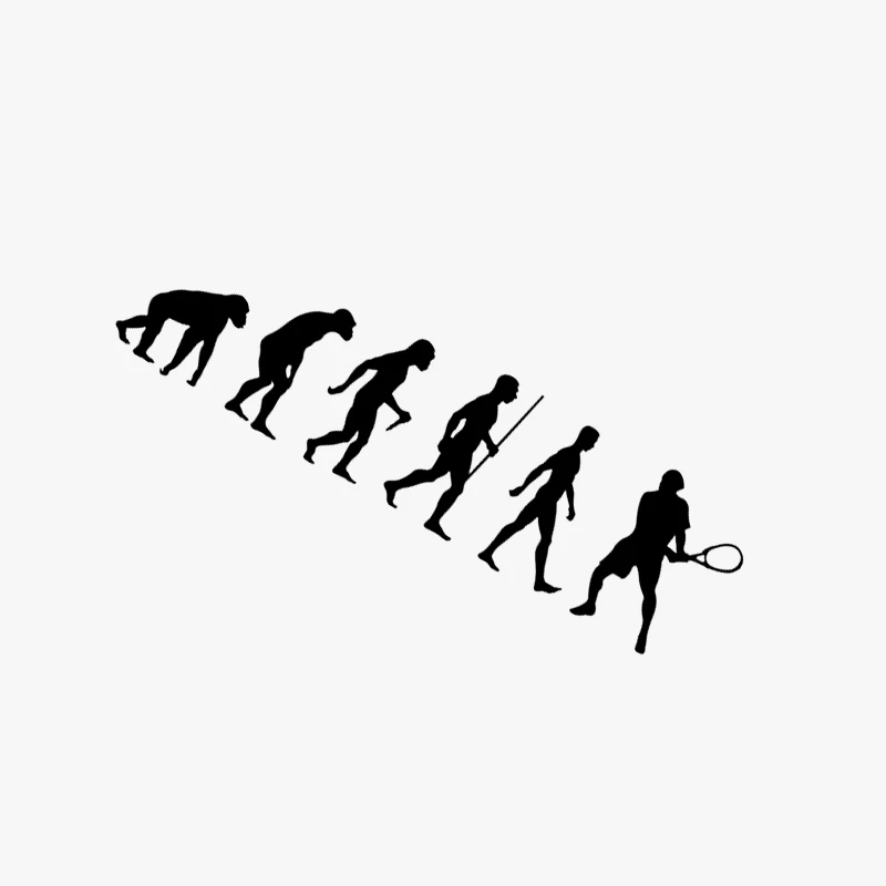 11 5*3 см Evolution Tennis Player спортивный декор стикер для автомобиля фитнеса аксессуары