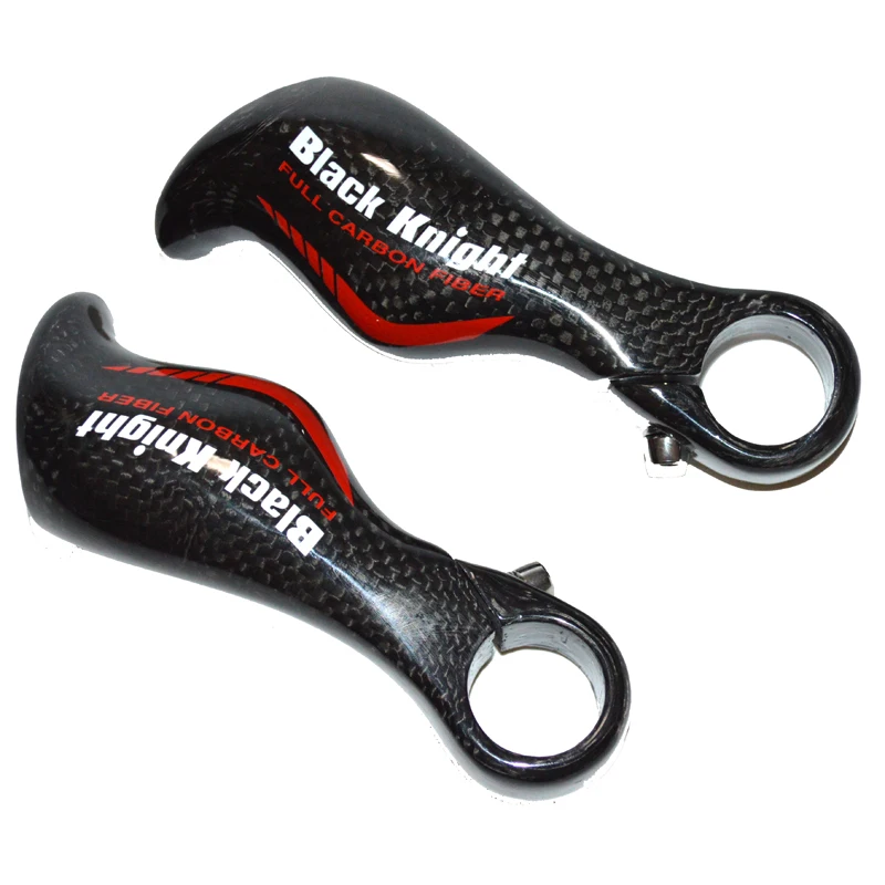 New Black knight full carbon fiber bicycle handle bar ends mtb Bike