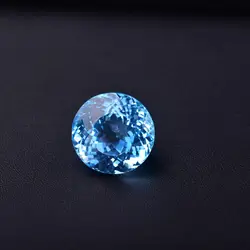 42.5ct голубой топаз 19,6 мм * 14,8 мм безупречное качество драгоценных камней