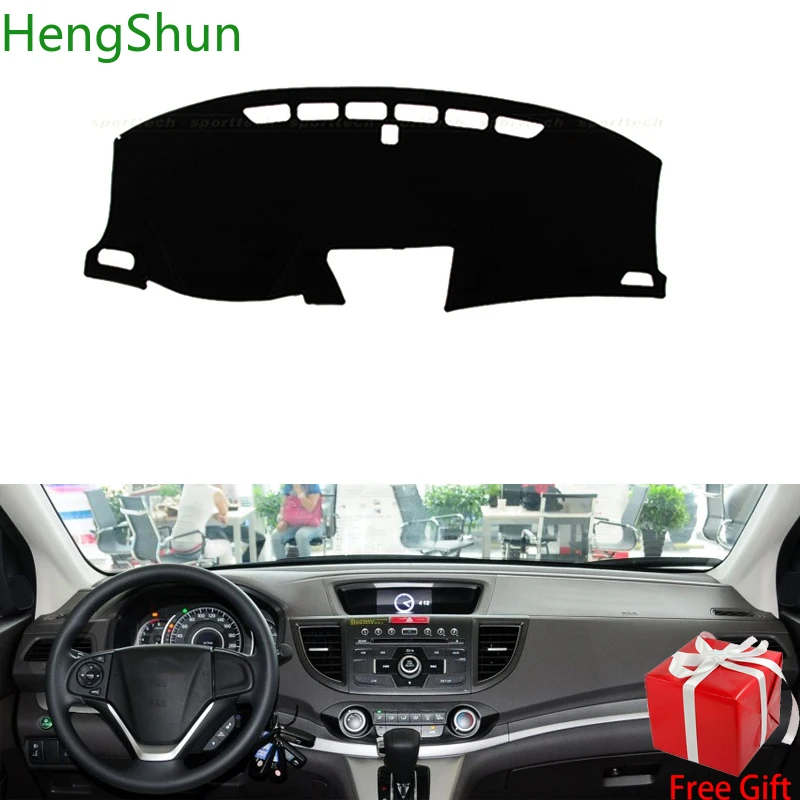 

For Honda CRV 2012 2013 2014 2015 2016 Car Styling Dash Mat Dashmat Dashboard Sticker Cover Sun Shade Dash Board Cover Carpet