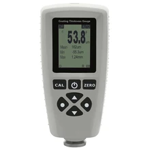 Стиль EC-770 толщиномер и измеритель толщины покрытия краски для 0~ 1300мкм толщина краски на железе, нежелезные единицы