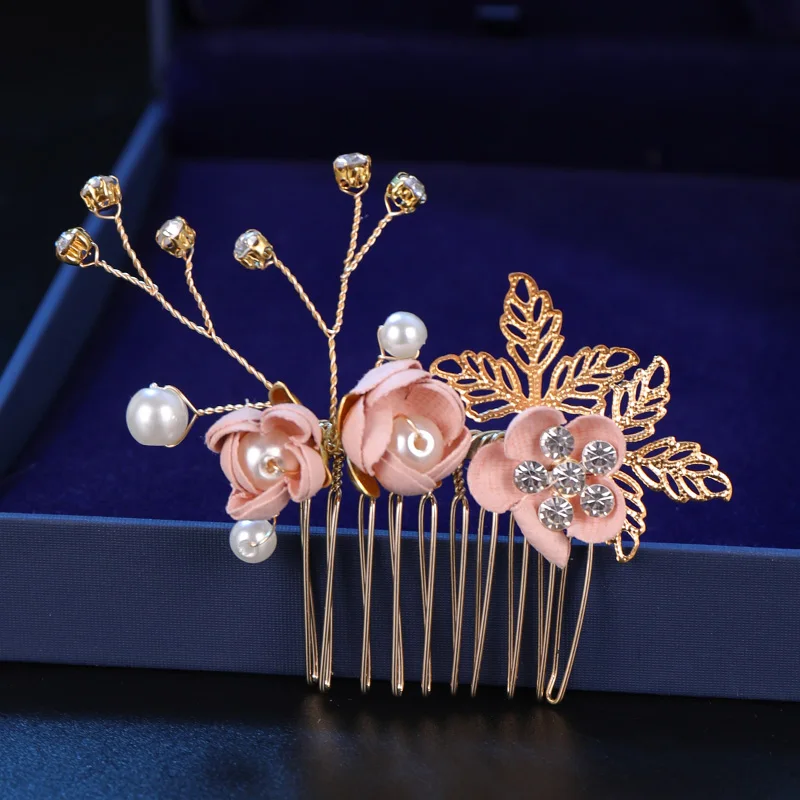 Flower Hair Combs and Hair pins  (5)
