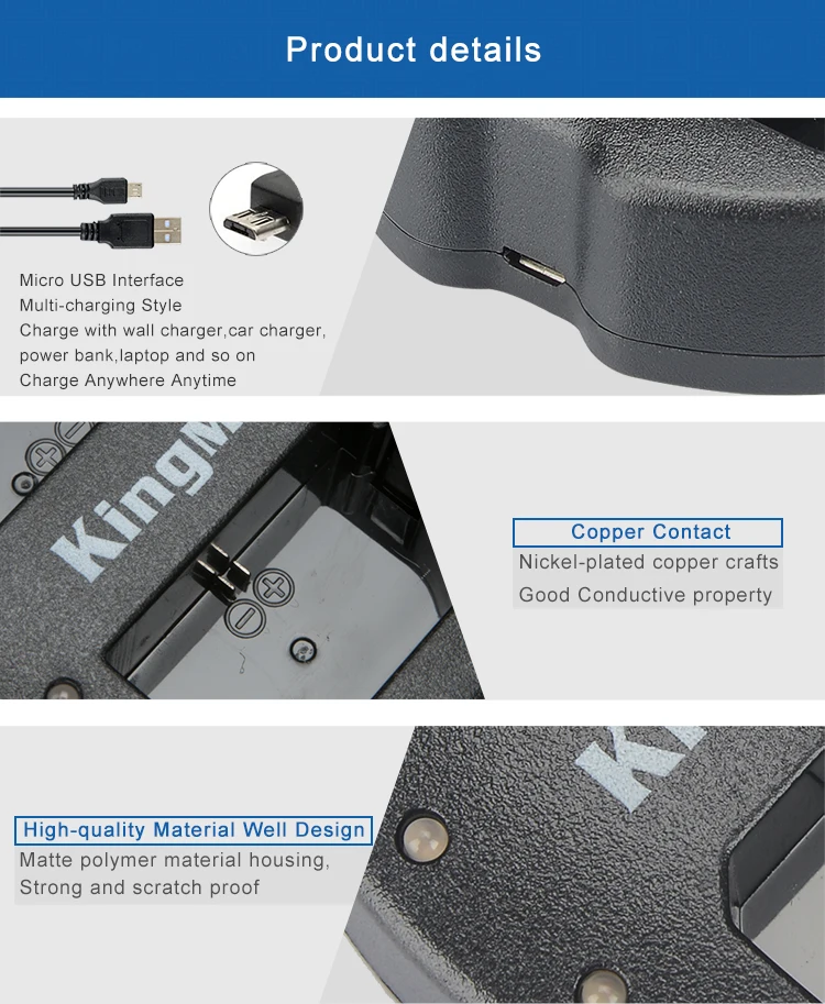 KingMa BLN-1 BLN1 PS-BLN1 Батарея(2 шт) и Dual USB зарядка для Olympus OM-D E-M1 E-M5 Mark II PEN-F E-P5 EM1 EM5 PENF EP5