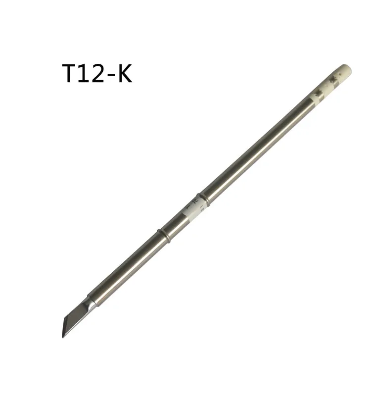 Gudhep 5pcs T12-BC2 D24 B2 K ILS Lead free T12 Replace Soldering Iron Tips for Hakko Soldering Rework Station