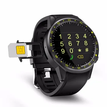 

F1 1.3inch Bluetooth 4.0 Smartwatch 2G SIM Full Round IPS Touch Screen MT2503 Chip Smart GPS Sports Watch Phone for IOS Android
