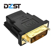 DZLST HDMI-DVI 24+ 1 адаптер мама-папа 1080P HD ТВ конвертер для ПК PS3 проектор ТВ коробка HD ТВ ЖК-телевизор дисплей компьютер