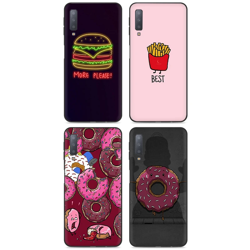 Мягкий чехол для телефона Samsung Galaxy A5 A6 A7 A8 A9 A10S A20S A30S A40S A50S A60 A70 J6|Бамперы| |