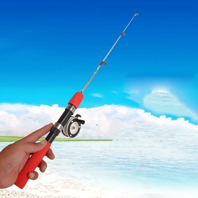 

Outdoor Winter Ice Fishing Rods Fishing Reels To Choose Rod Combo Pen Pole Lures Tackle Spinning Casting Hard Rod New