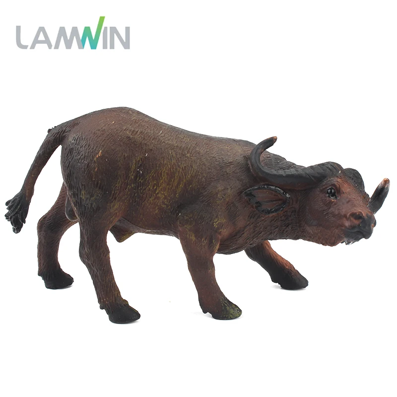 Buy Lamwin Wild Animal Animation Toy Water Cow Action