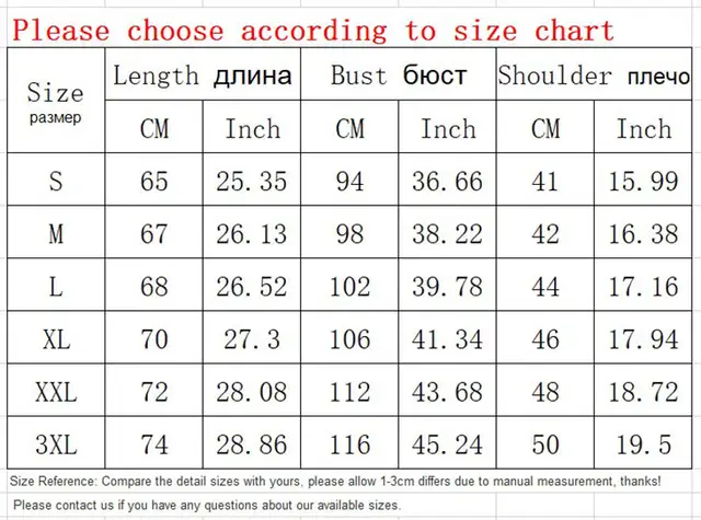 Xoxo Size Chart