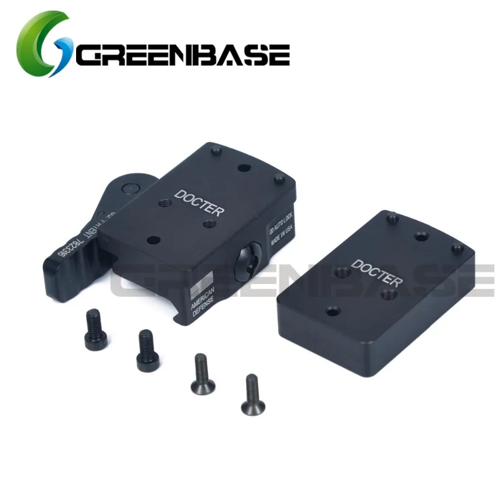 Greenbase DOCTER крепление мини Riser QD полное сотрудничество с WitnessMount для красная точка