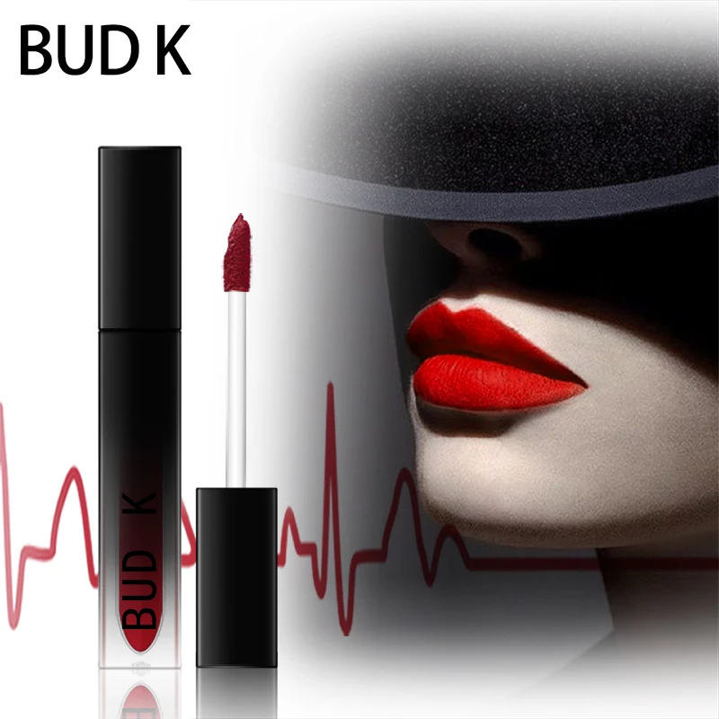 

Lip Gloss Lip Tint Cosmetic Non-stick Cup Lipgloss Pigment Sexy Lip kit Matte Liquid Lipstick Nude Matte lipstick Velvet Lasting