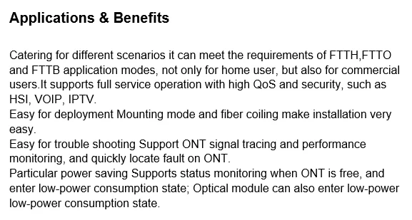 Zte GPON ONU ZXHN F623 с 1GE + 3FE + Тел + wifi оптоволоконная сеть ont английская версия 6,0 прошивки