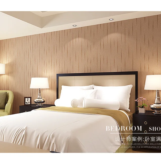 Plain Nonwoven Washable Strippable Wallpaper For Modern Living Room