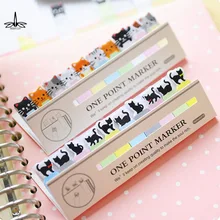 cute kawaii diy memo pad sticky Notepaper Post-it note cartoon animal bear cat heart frog sticker office school supplies