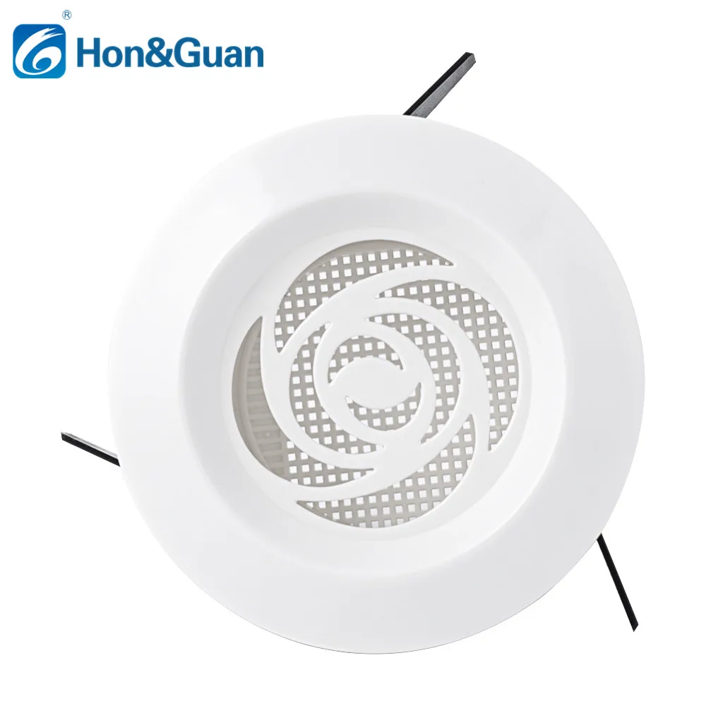 4inch 100mm Home Air Vent Grille with Cover Heating Cooling Vents Fit for Bathroom Office Kitchen Ventilation Removable Cleaning