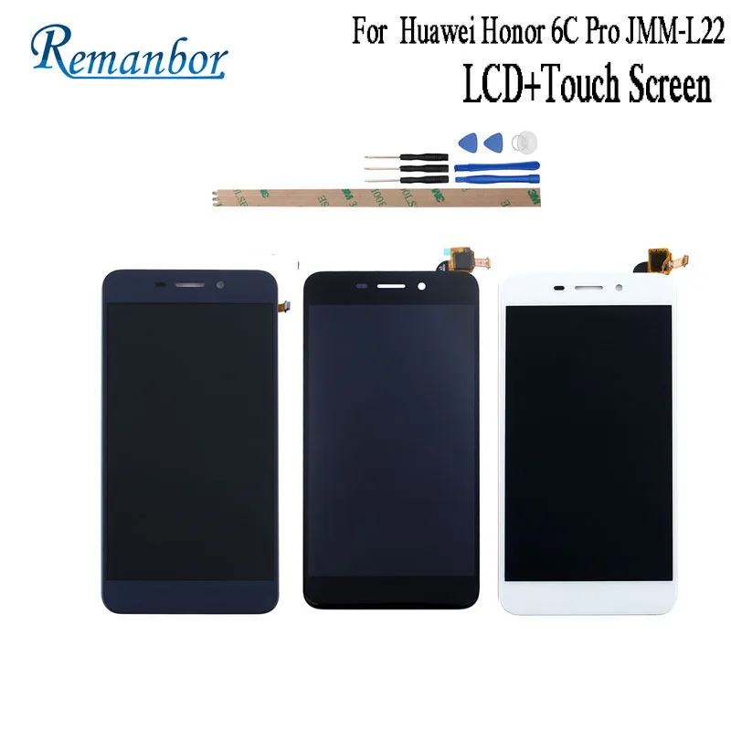 

Remanbor For Huawei Honor 6c pro JMM-L22 LCD Display and Touch Screen 5.2" For Huawei Honor 6c pro JMM-L22 +Tools And Adhesive