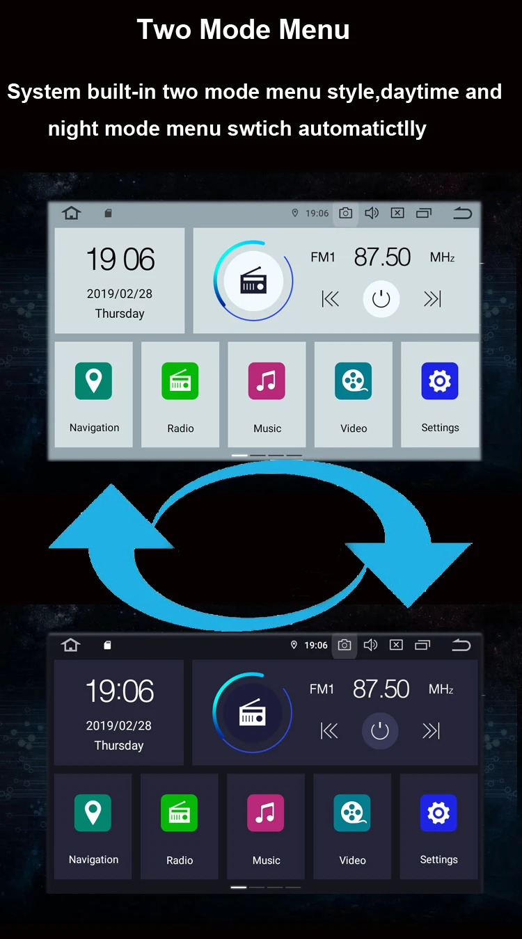 Top COIKA 7" Android 9.0 System Car GPS Navi Receiver For Honda Civic 2+16G RAM Radio Stereo RDS WIFI Google SWC BT Music OBD DVR 8