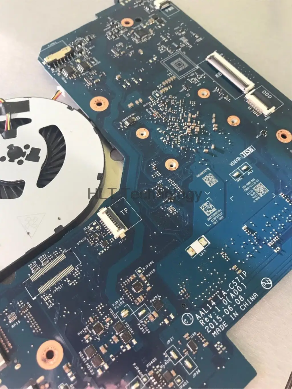 HOLYTIME اللوحة المحمول لديل 15 5000 5552 ALL14 LA-C571P CN-0F77J1 0F77J1 DDR3L SR29E N3700 CPU 100% اختبار بالكامل