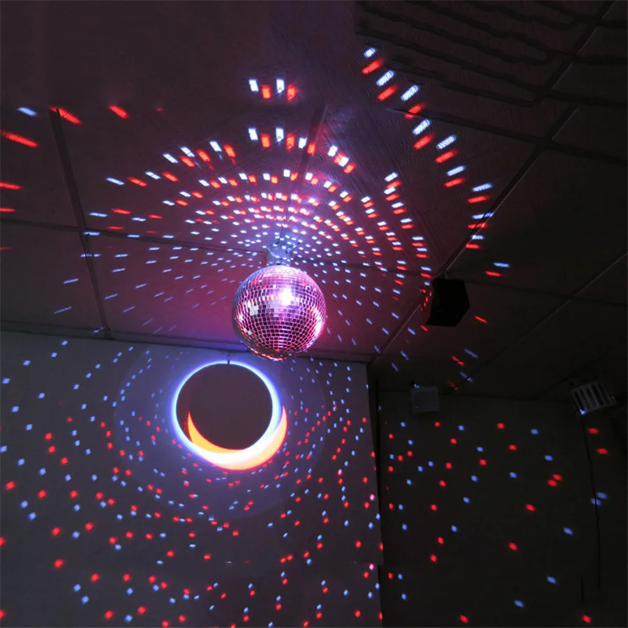 BEIAIDI D15CM 20 см, 25 см, 30 см, светоотражающие Стекло зеркало вращающееся мяч для дискотека диджей караоке зеркало для вечеринки отражение стекляный шар-светильник