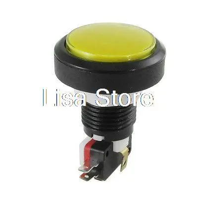 

Yellow Illuminated Round Push Button Switch Momentary NO NC AC 250V 1.5A 125V 3A