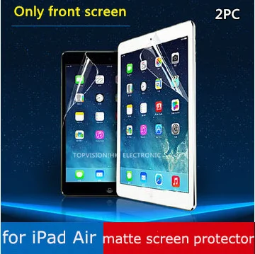 2 Pz/Pacco Buona Frontale Matte Screen Protector Per 2017 Ipad Air 1 2 Pro 9.7 Protetive Pellicola Anti Glare Forte Scatola Pacchetto