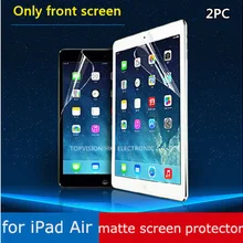2 шт./упак., хорошая Передняя Матовая Защитная пленка для экрана ipad air 1 2 pro 9,7, Антибликовая прочная картонная упаковка