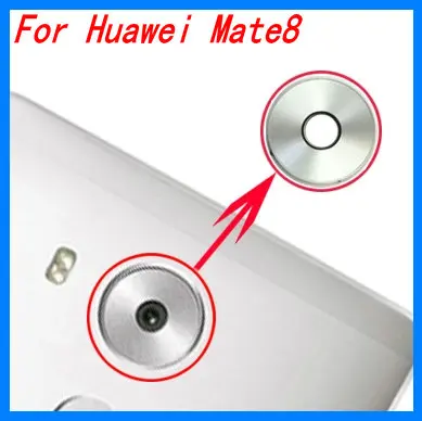 

2pcs/lot XGE New Back Rear Camera lens glass replacement for Huawei Mate 8 mate8 with Sticker top quality
