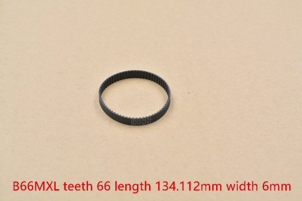3d printer belt 53MXL B66MXL closed loop rubber timing teeth 66 length 134.112mm width 6mm