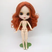 Шарнирная кукла телесного цвета blyth, Заводская кукла, подходит для DIY для девочек 20189
