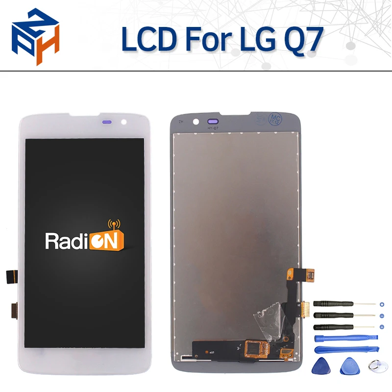 K7 AMOLED For LG Q7 LCD Tribute 5 X210 LCD Screen Touch Digitizer Assembly Display For LG Q 7 K7