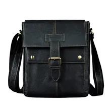 Fashion Real Leather Male Casual Messenger bag Satchel Cowhide Design Crossbody One Shoulder bag School Book Bag For Men 8571b new design male real cowhide leather casual travel bag school backpack daypack for men 2107