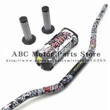 Металлическая Mulisha упаковка Fat Bar 1-1/" PROTAPER руль колодки с ручками для грязи питбайк Мотокросс Мотоцикл CRF KLX KTM черный