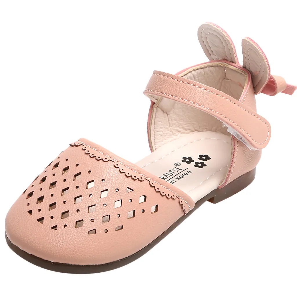 

ARLONEET Summer Children Girls Bohemian Casual Sandals Princess Flat Shoes Infant Kids Baby Girls Sweet Elegant Princess Shoes