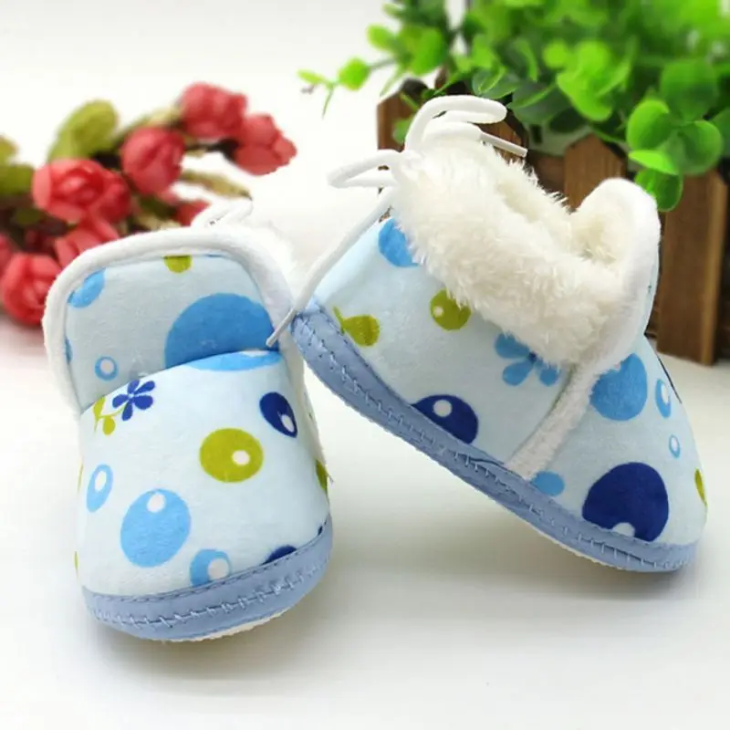 Newborn-Kids-Fleece-Fur-Snow-Boots-Laced-Baby-Shoes-Winter-Toddler-Ankle-Socks-4