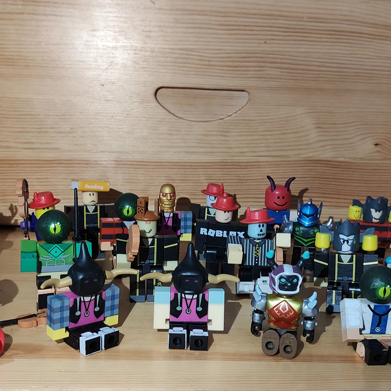 50 Pcs Cartoon Pvc Roblox Game Figma Oyuncak Mermaid Action - 