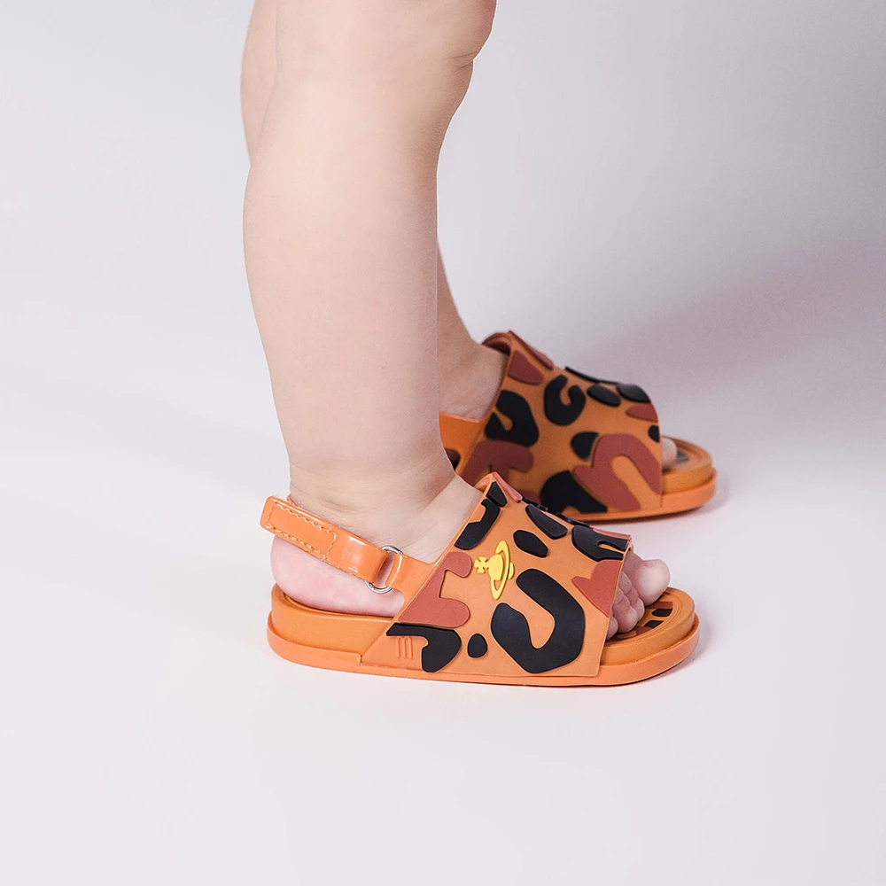 Мини Мелисса пляжные сандалии г. Новые летние Пластиковые туфли для девочек и мальчиков Нескользящие сандалии детские пляжные сандалии для малышей