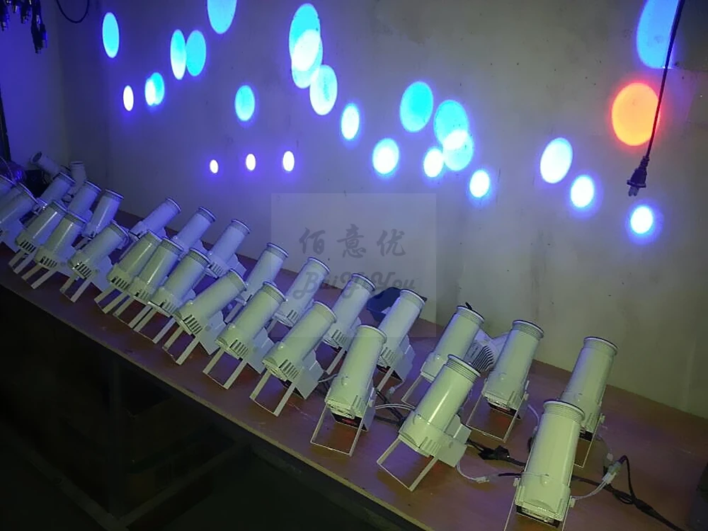 2 шт./лот 12 Вт RGBW 4In1 полноцветная светодиодная мини луч света DMX512 зеркальный шар