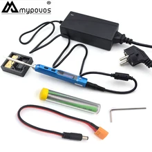TS100 осциллограф Электрический паяльник USB мини-паяльная станция внутреннего нагрева Интеллектуальный адаптер с цифровым управлением