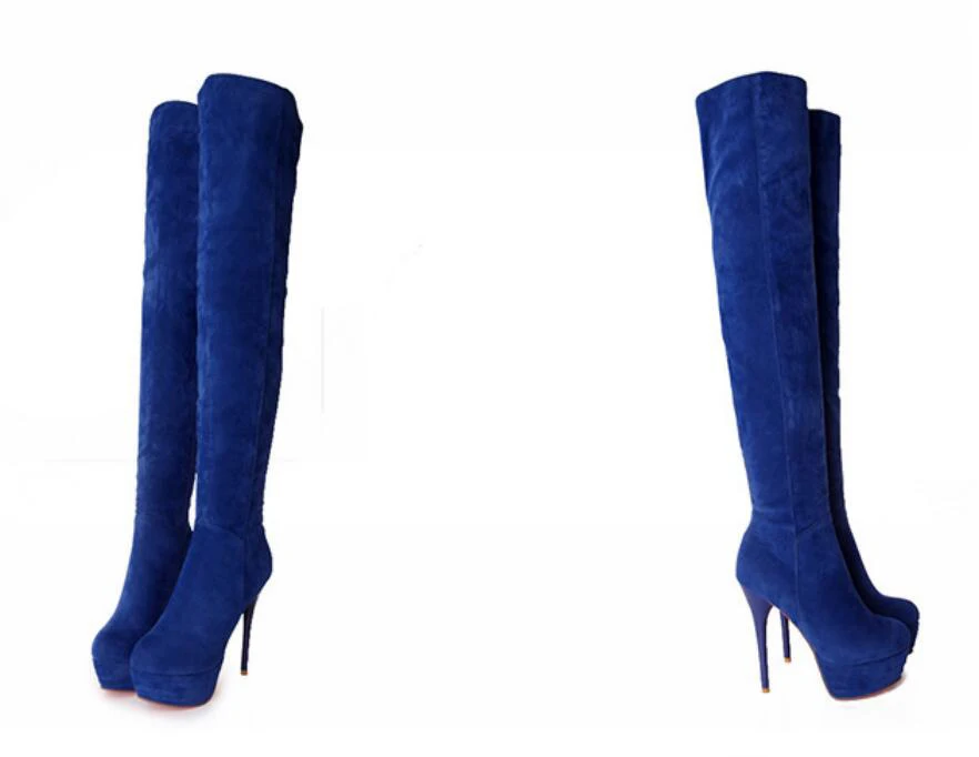 gold Mail Hohe Dong Laufsteg High blau Schwarzes Yards Qiu Stiefel Paket Heels rosa Mode Weibliche Sandähnliche Chao Große Martin Bühne UqfndY
