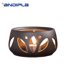 Винтажный свечной обогреватель, нагреватель, керамическая чайная плита, чайник, держатель, подставка для чайной посуды, аксессуары для кофе, молока, подогрев, как украшение