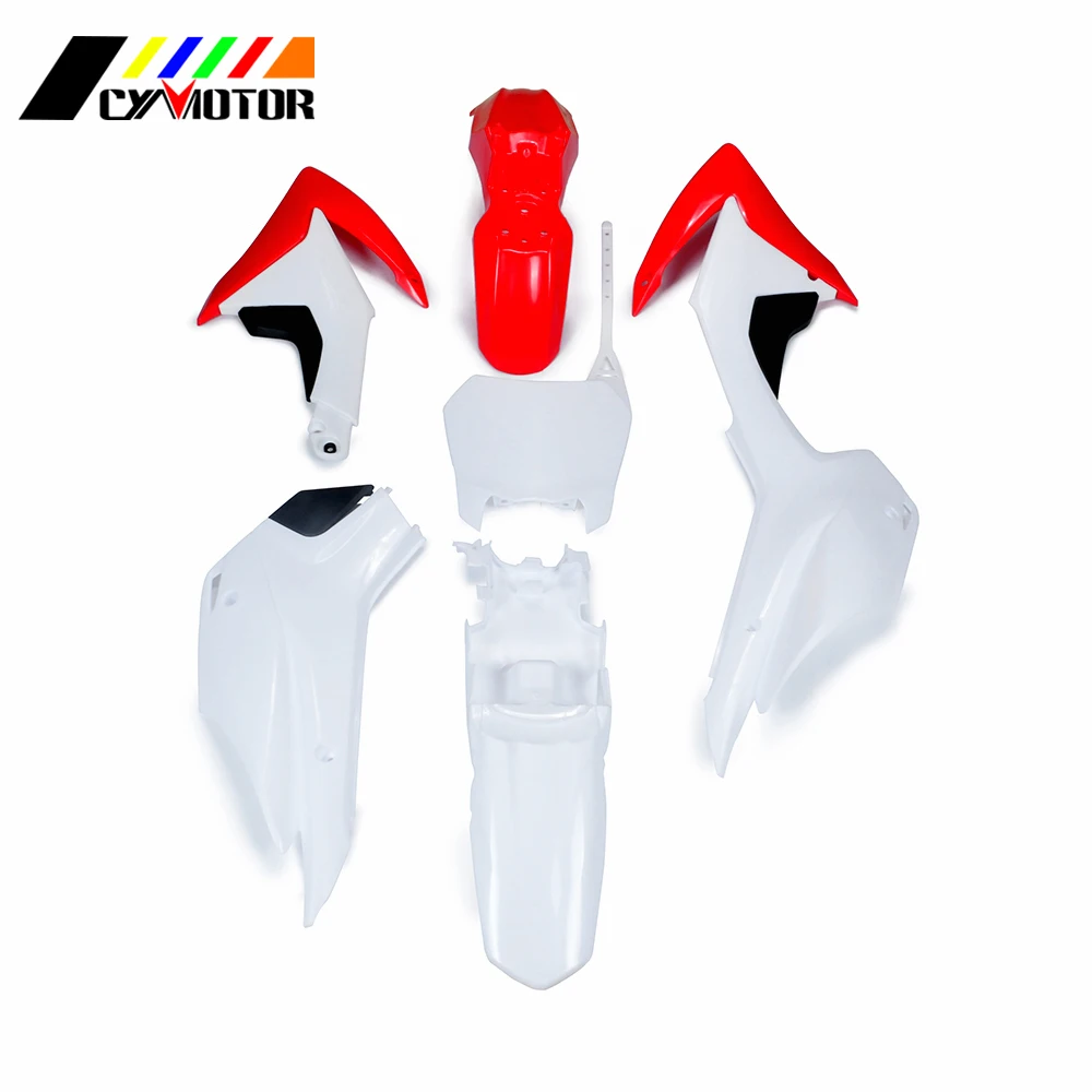 Комплект пластикового корпуса мотоцикла переднее и заднее крыло для HONDA CRF110F CRF110 F